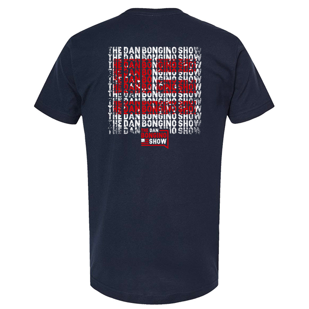 The Bongino Show Stacked Tee