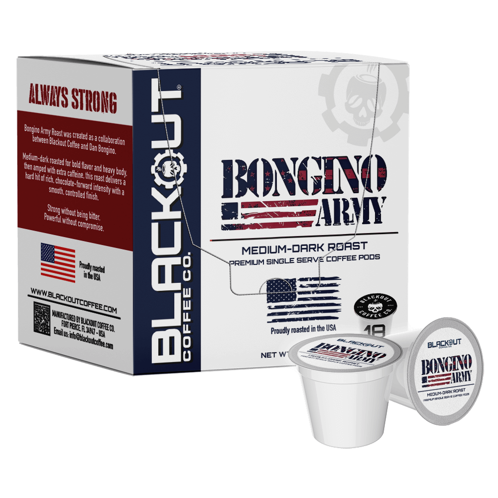 BONGINO ARMY ROAST PODS 18CT