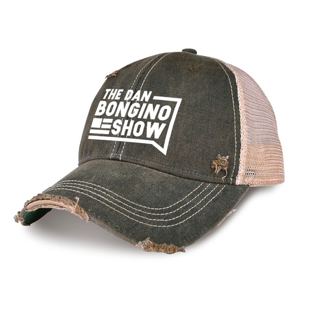 The Bongino Show Distressed Hat