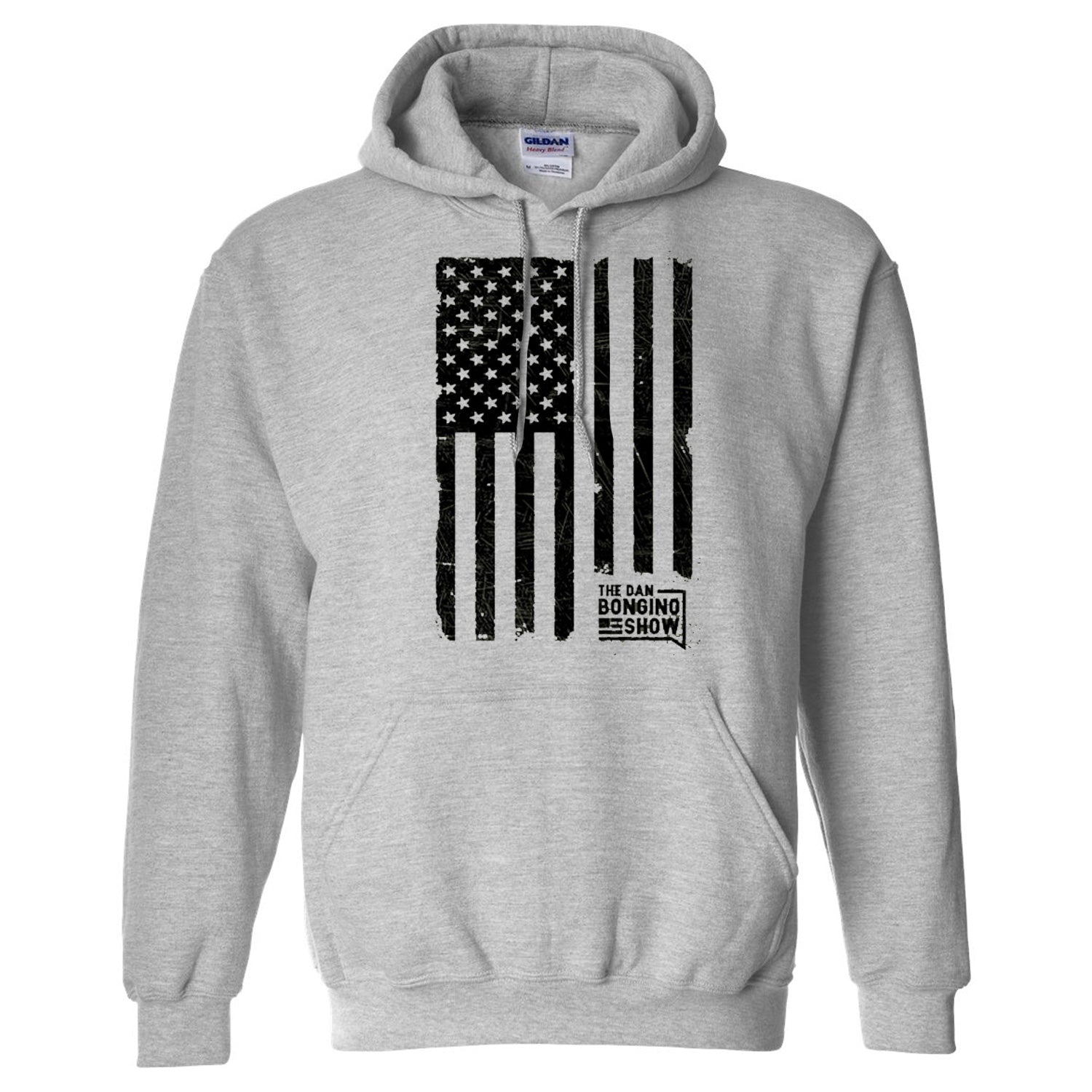 The Bongino Show Flag Hoodie