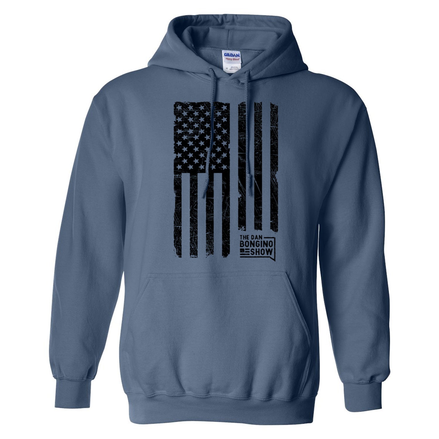 The Bongino Show Flag Hoodie