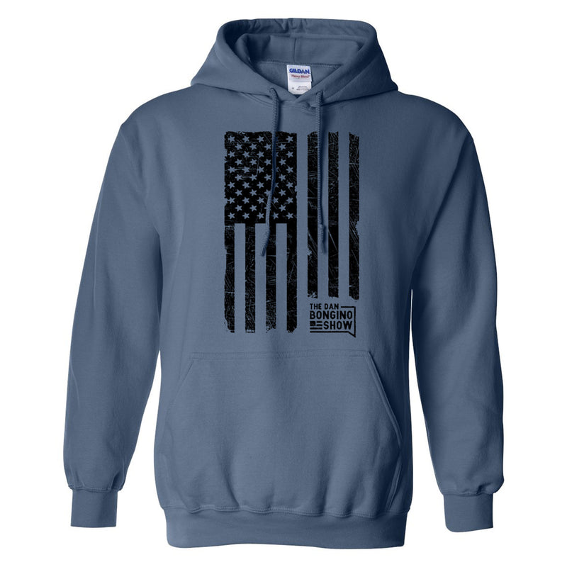 The Bongino Show Flag Hoodie