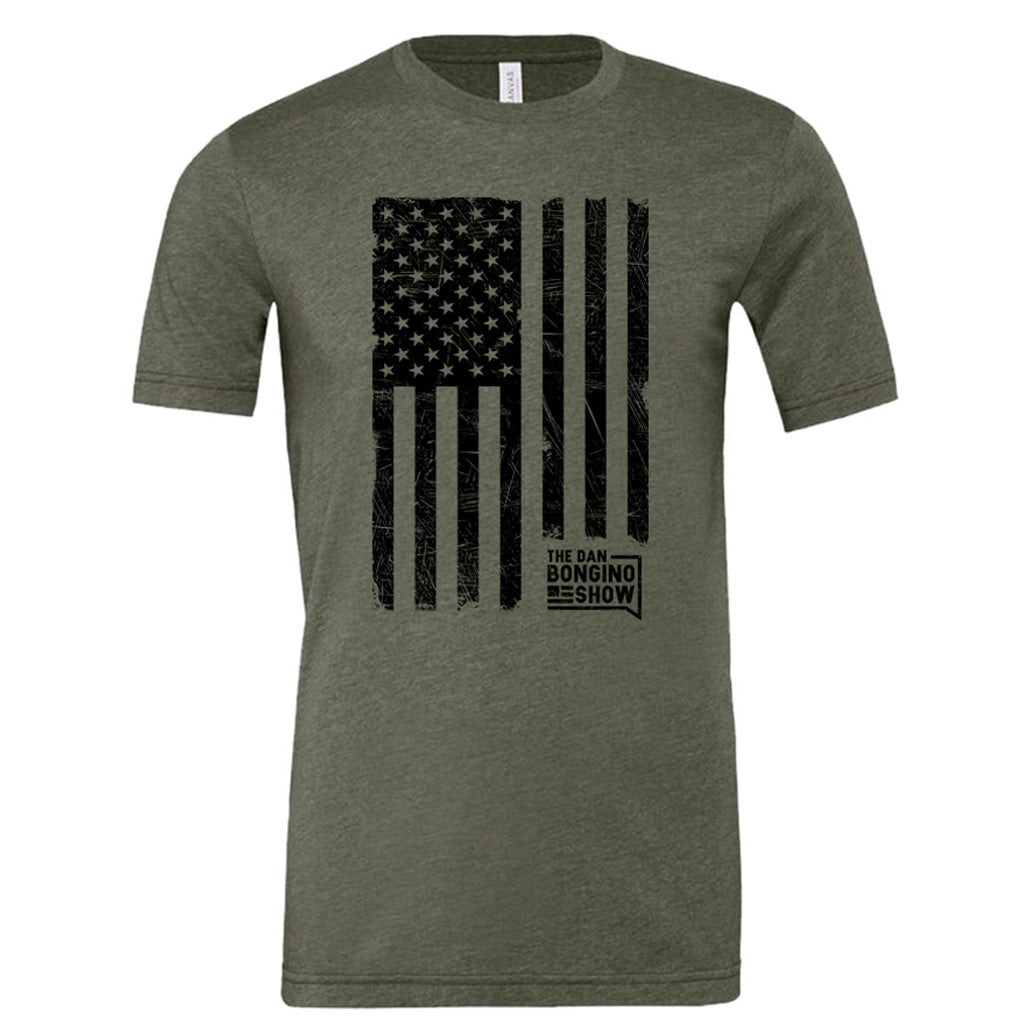 The Bongino Show Flag Tee